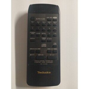 TECHNICS RAK-SL002WH OEM Genuine CD Player Remote Control
